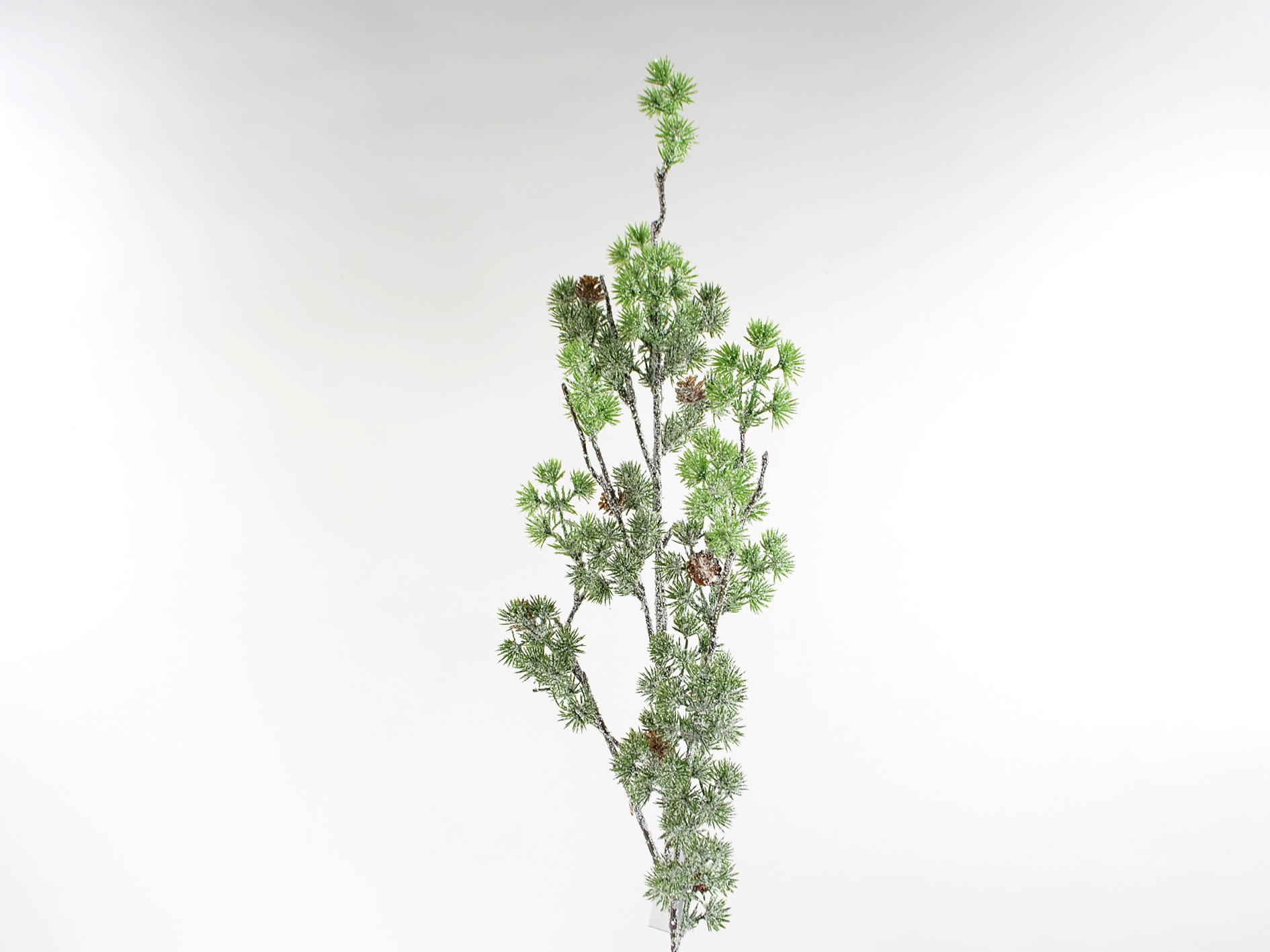 Bonsaikiefer-Zweig beschneit, 86cm, grün