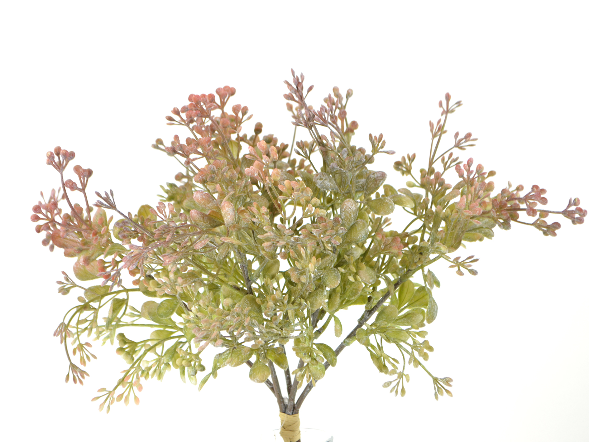 Mini flower bunch, 37cm, green