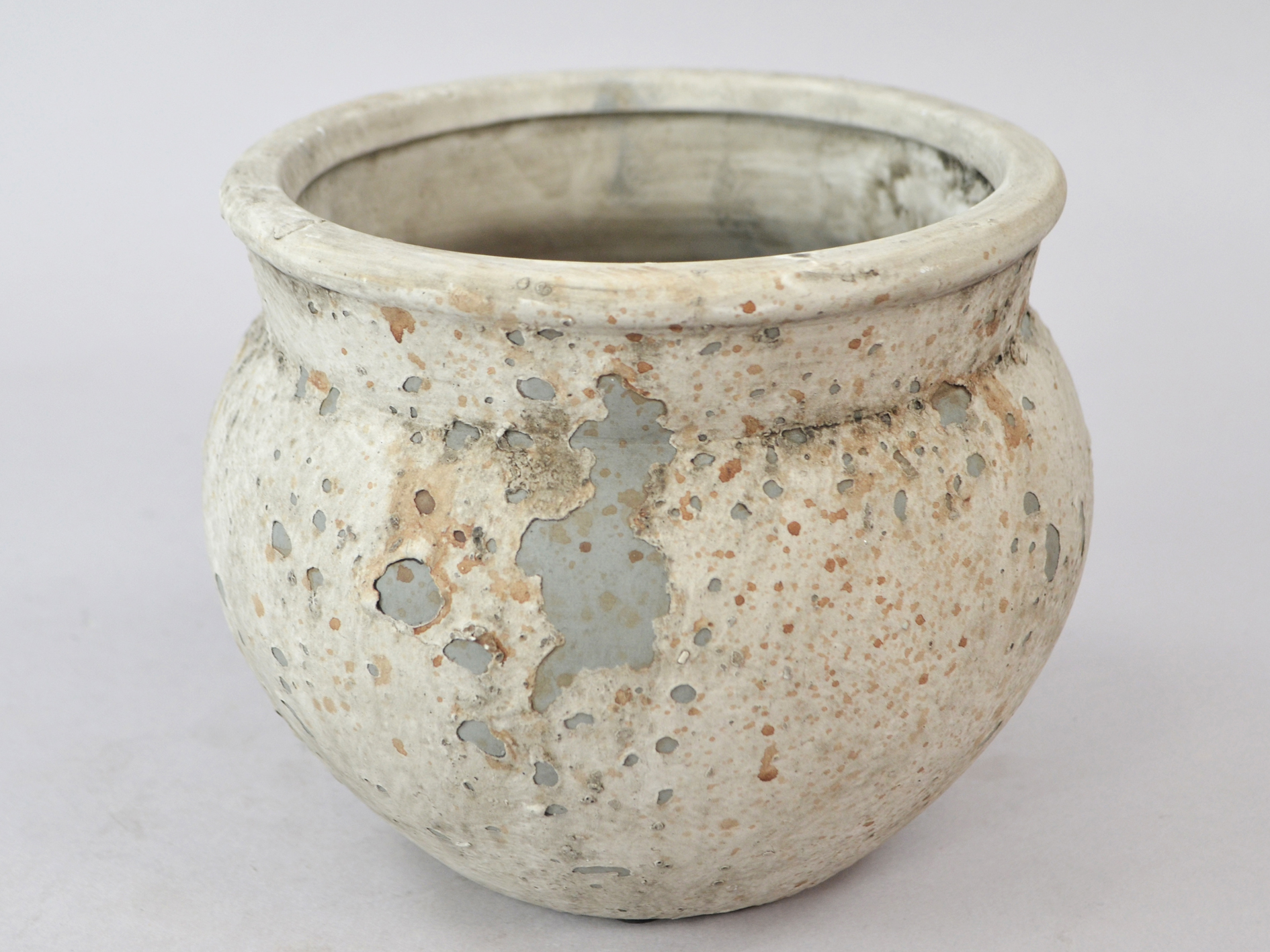 Keramik ATopf 36, Ø16,5 x H13 cm, braun