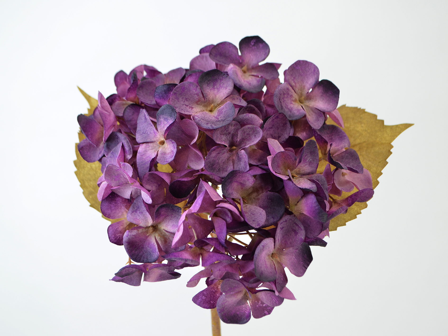 Hydrangea x3, 45cm, purple