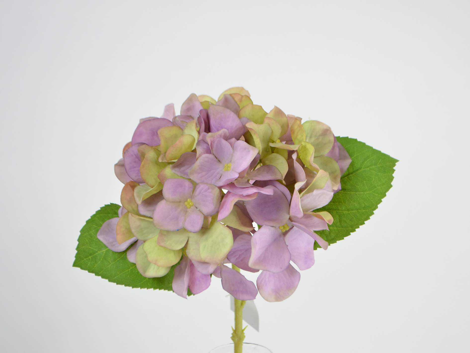 Hydrangea Pick, 33cm, lavender green