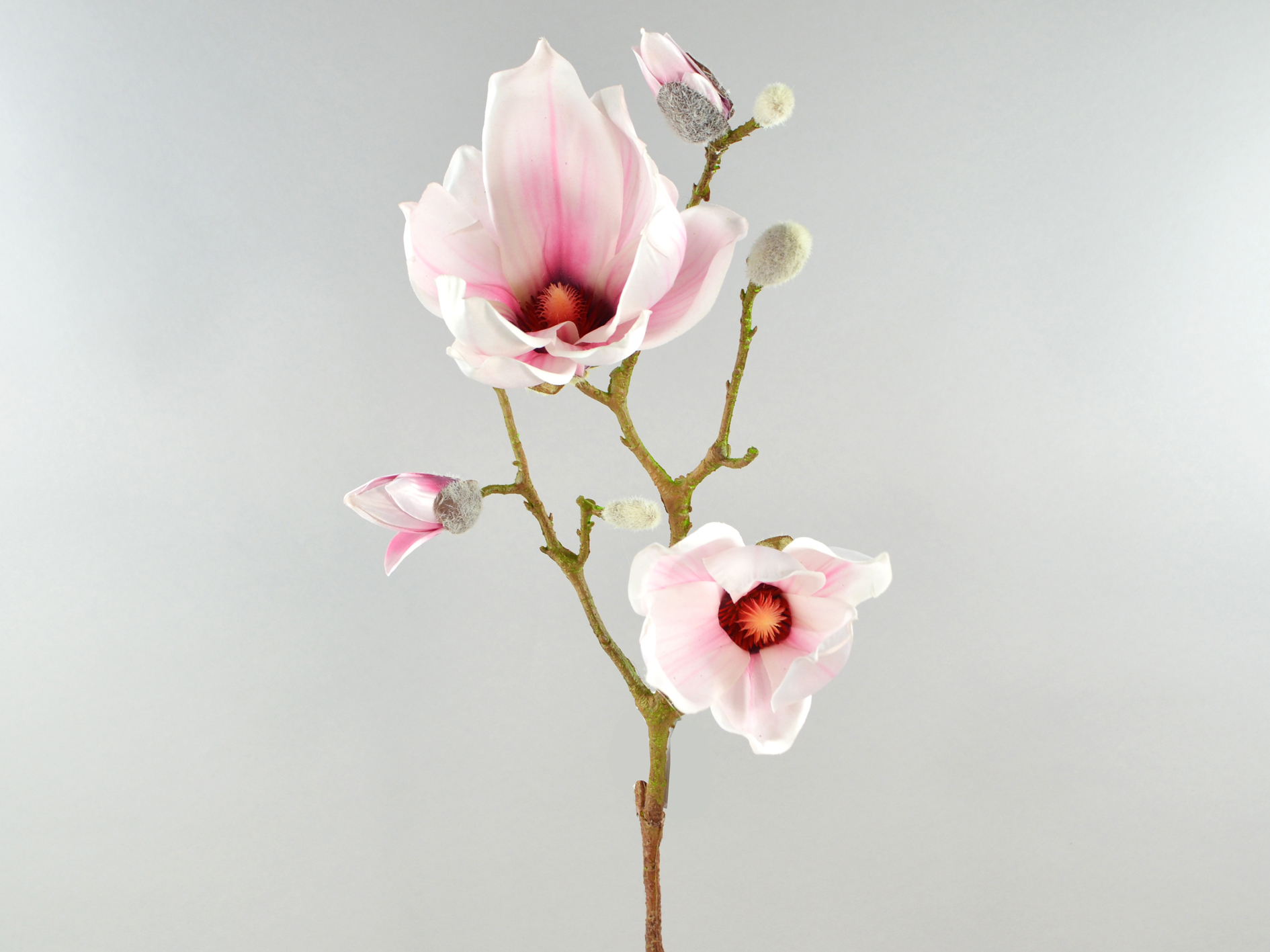 Magnolia branch, 76cm, pink