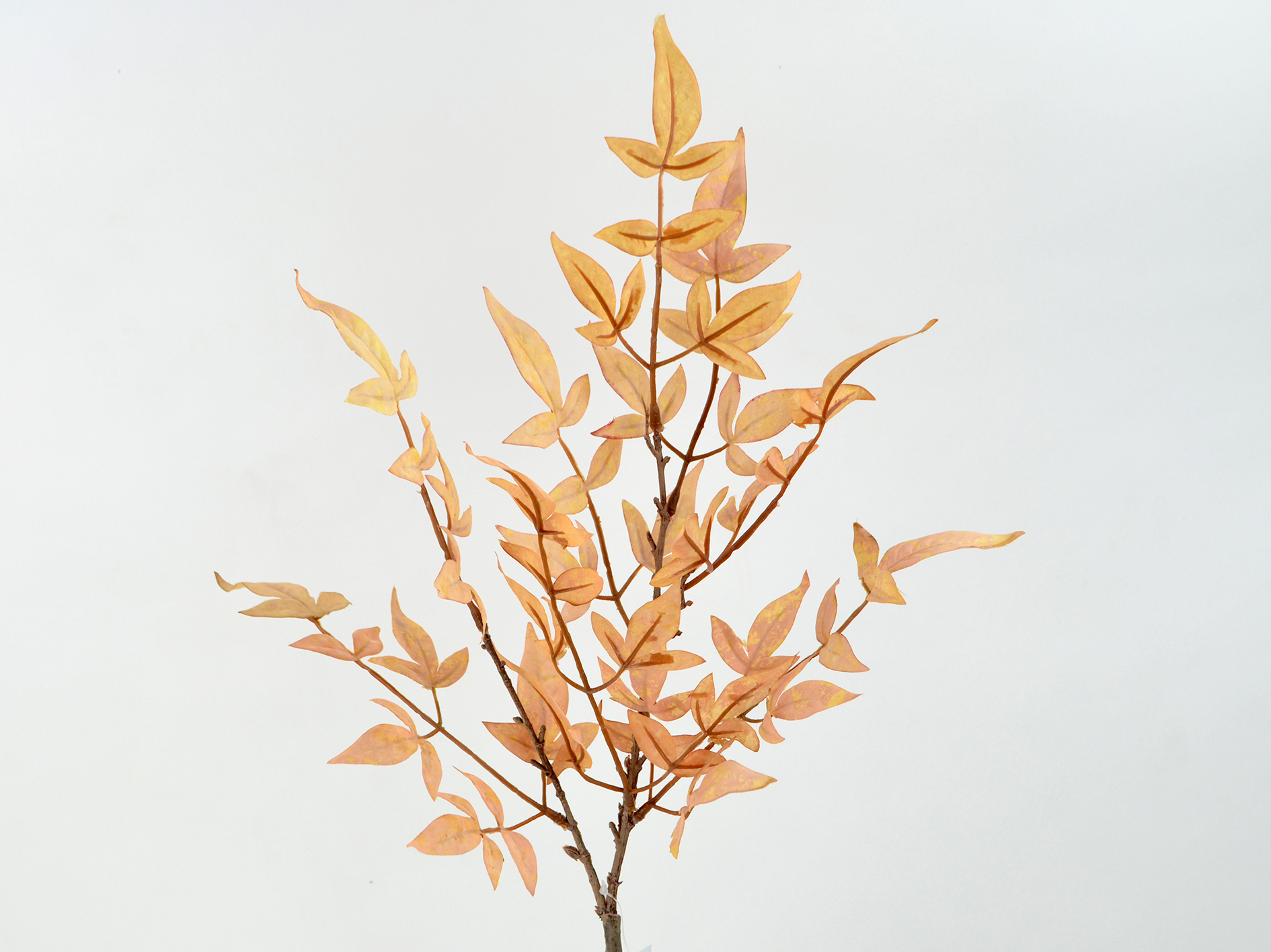 Maple leaf branch, 64cm, cream