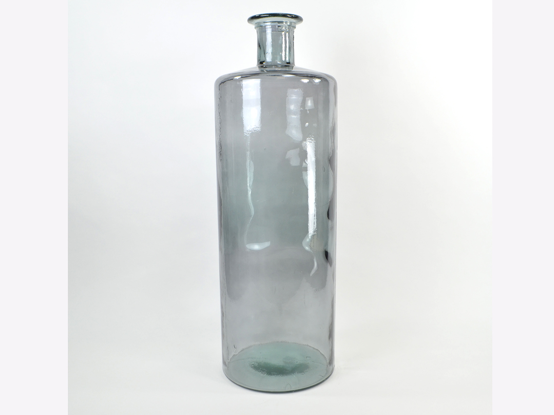 Flasche Vase Paris,Ø25cm,H75cm,grau