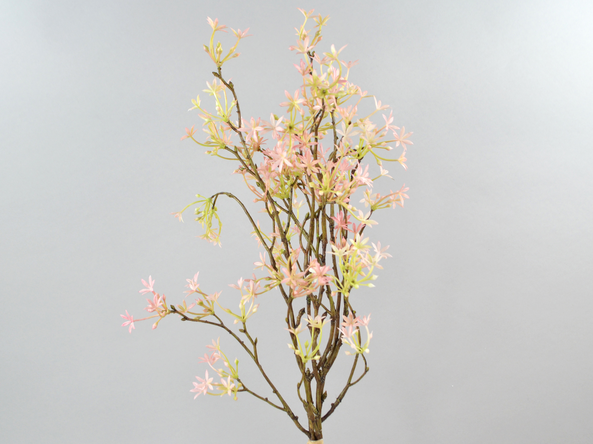 Flower bunch, 3 stems, 57cm, pink