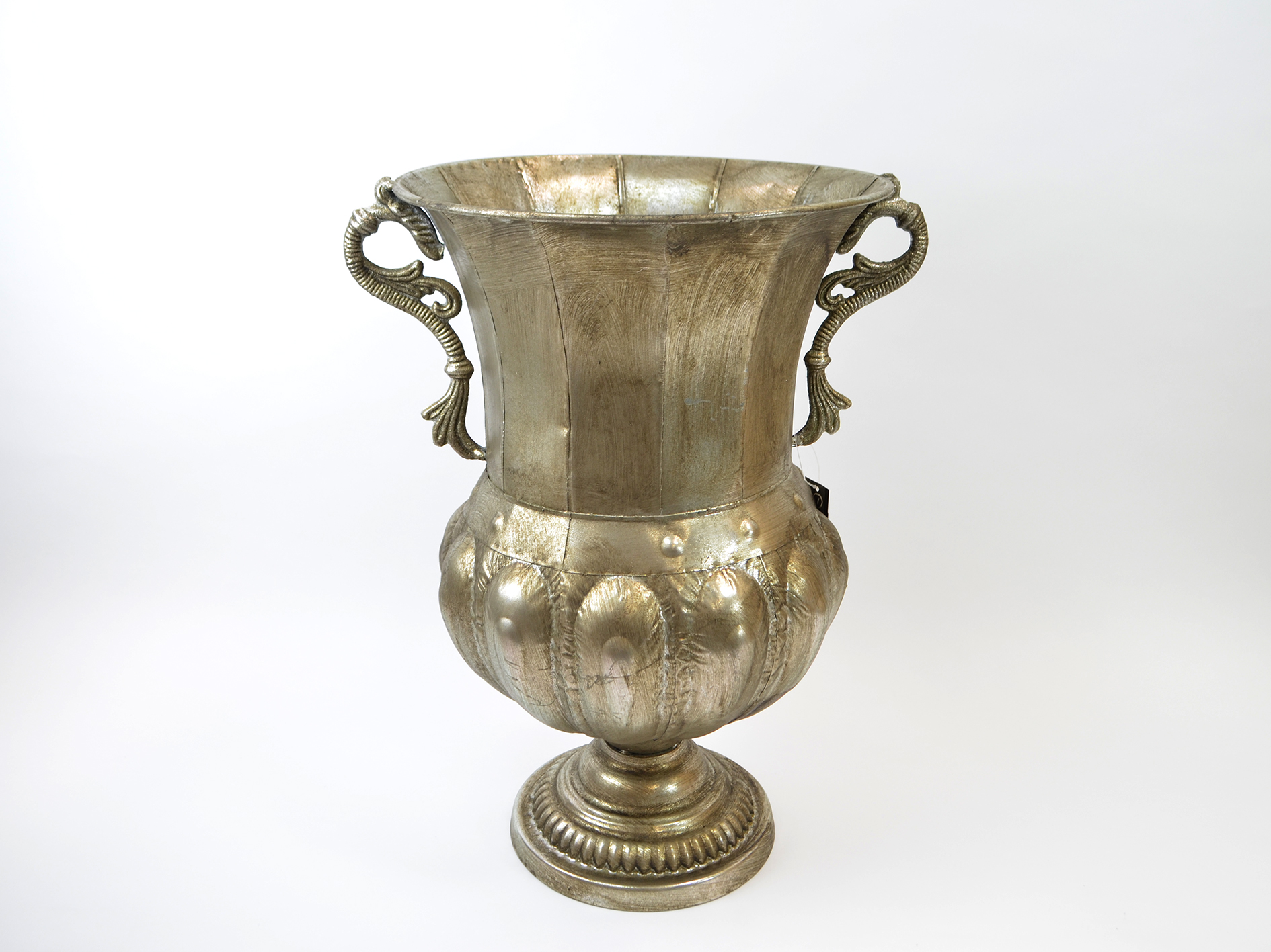 Pokal, B35xØ27,5xH47cm,antik-silber