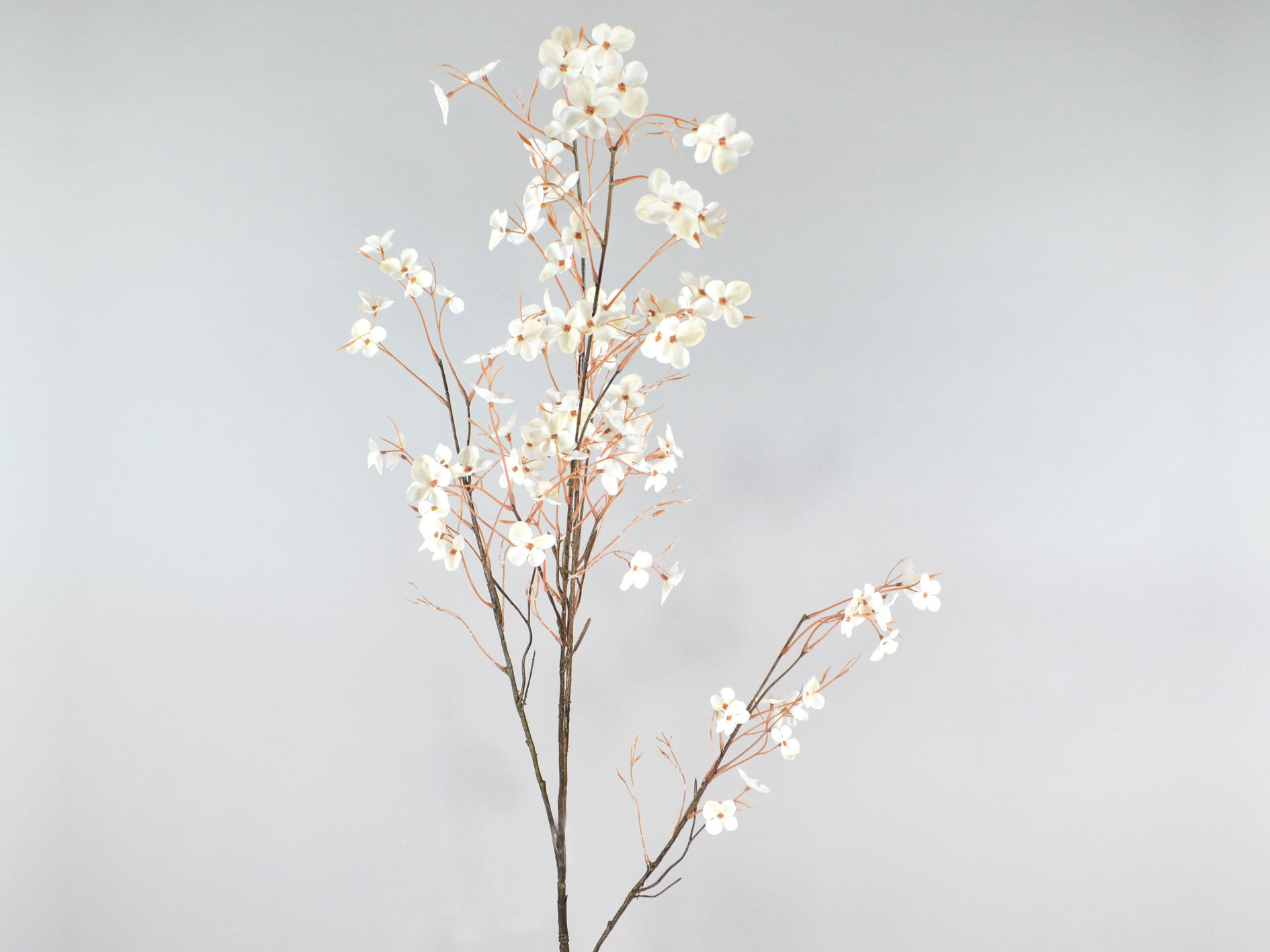 Miniblüten-Zweig, 130cm, creme