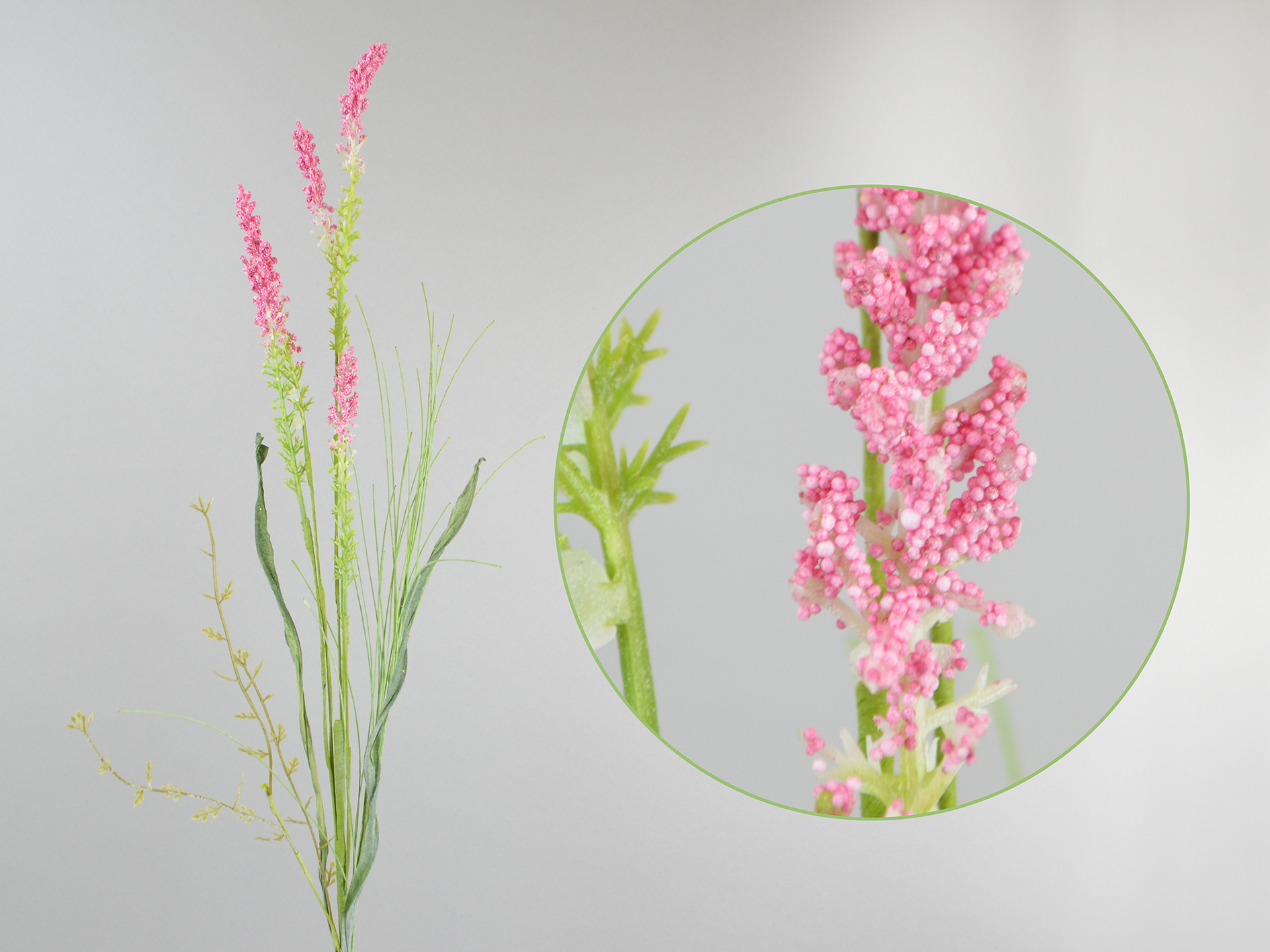 Flower branch, 76cm, purple