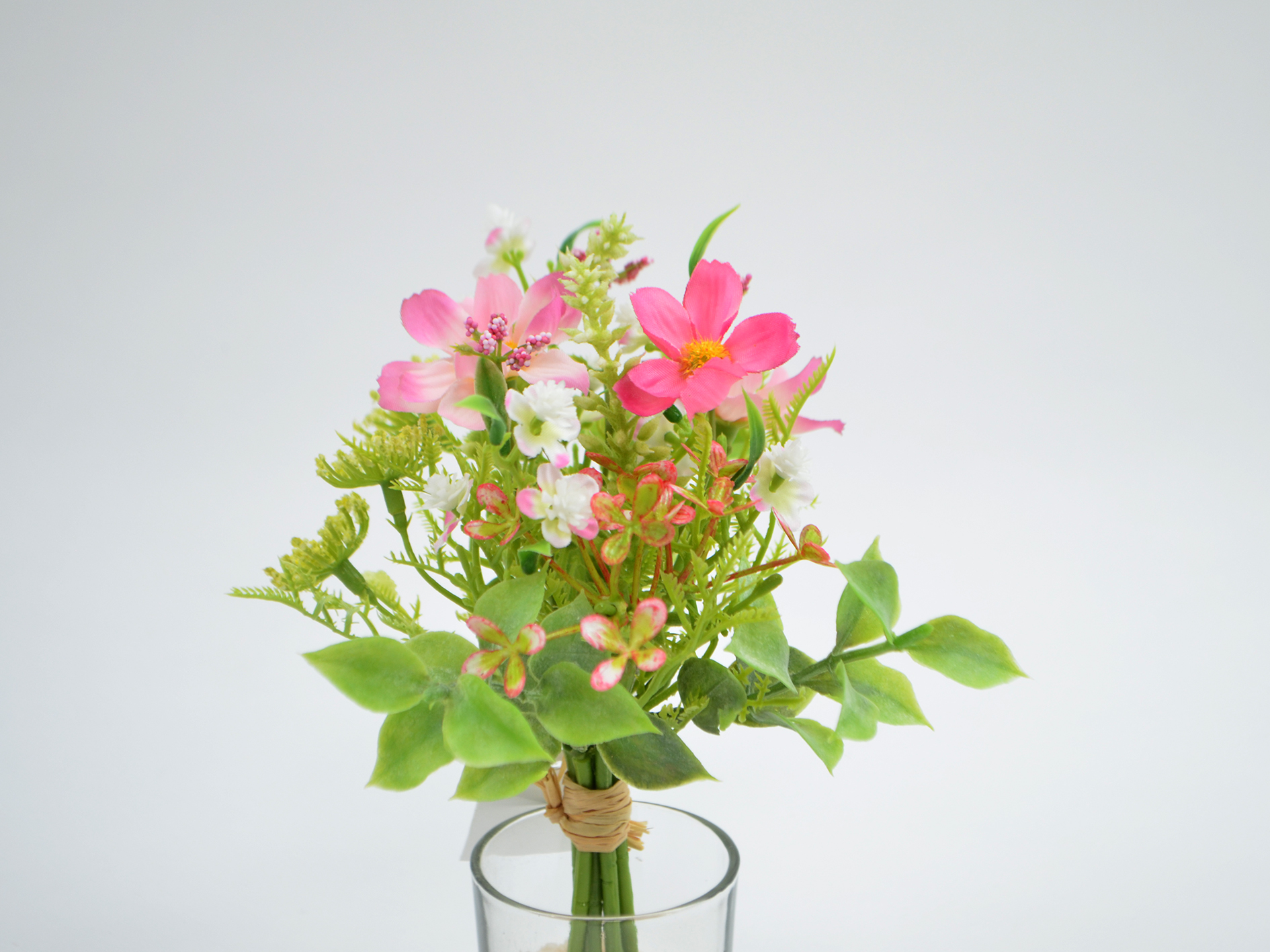Cosmea-Wildblumen-Bündel, 20cm, rosa