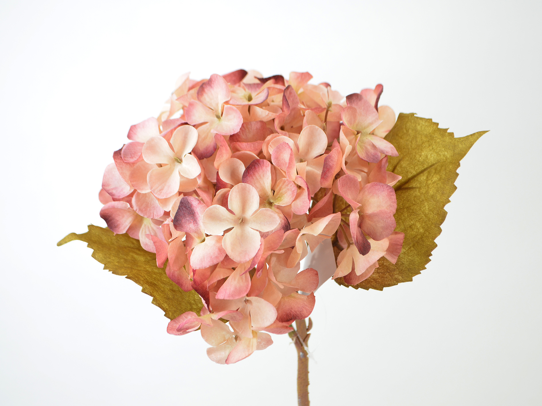 Hydrangea x3, 45cm, pink