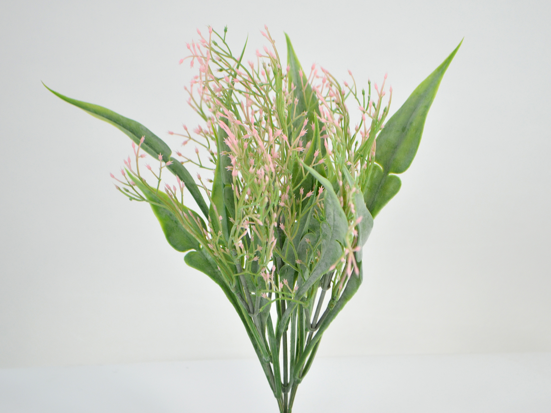 Wildgras-Busch x5, 28cm, rosa