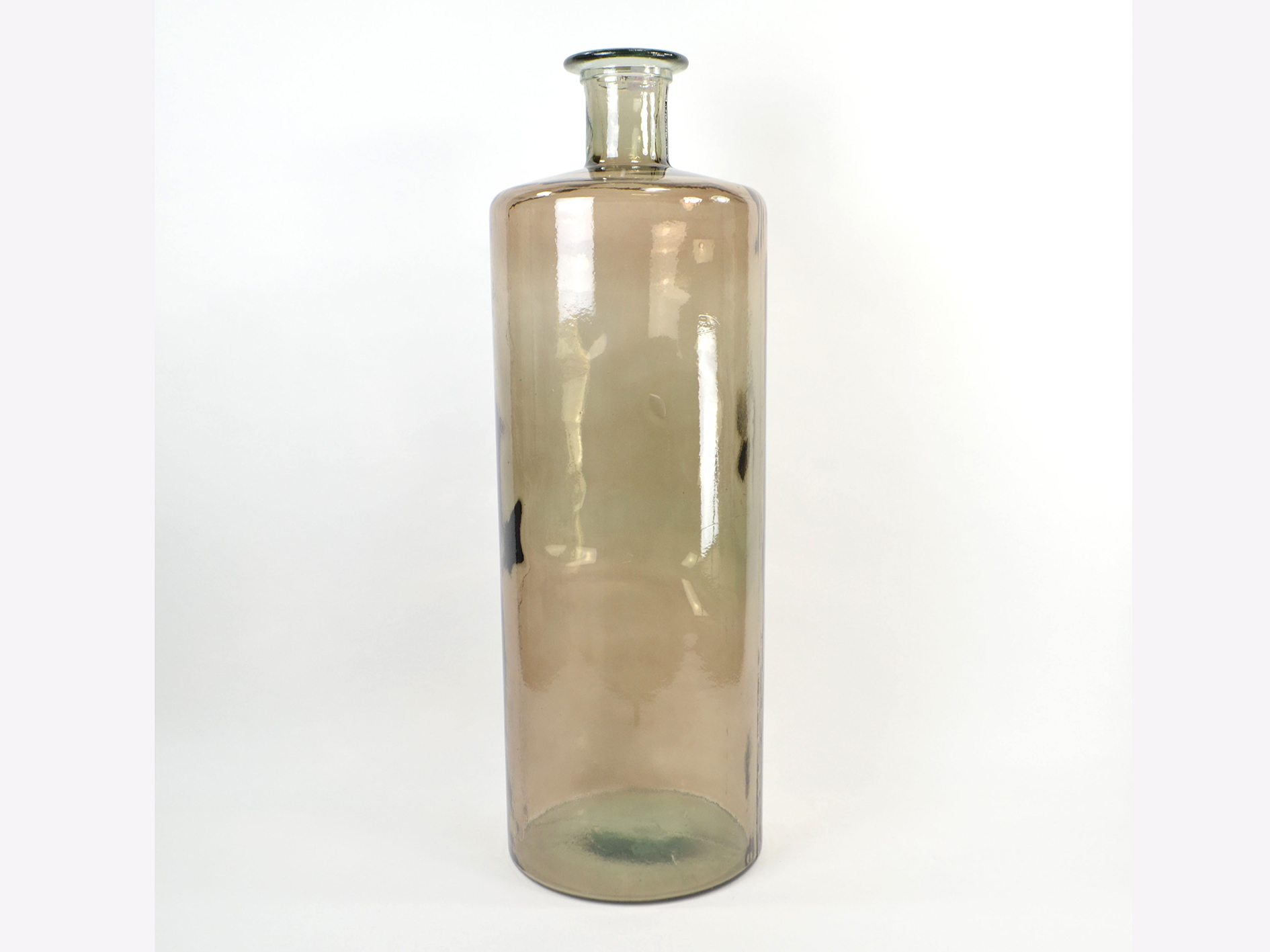 Flasche Vase Paris,Ø25cm,H75cm,braun