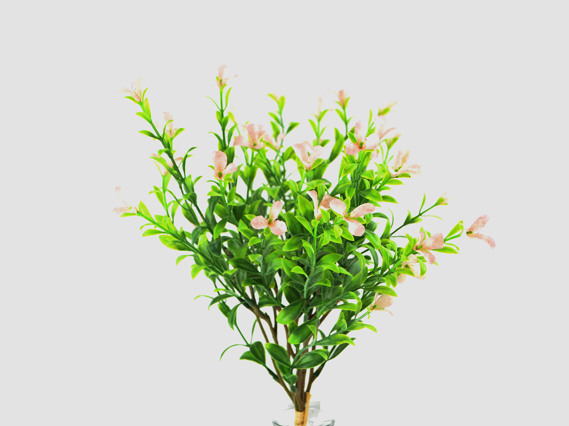 Myrten-Busch mit Blüten, 41cm, rosa