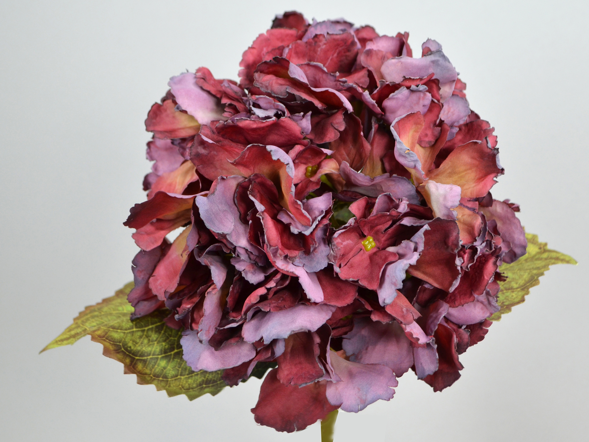 Hydrangea branch, 48cm, purple