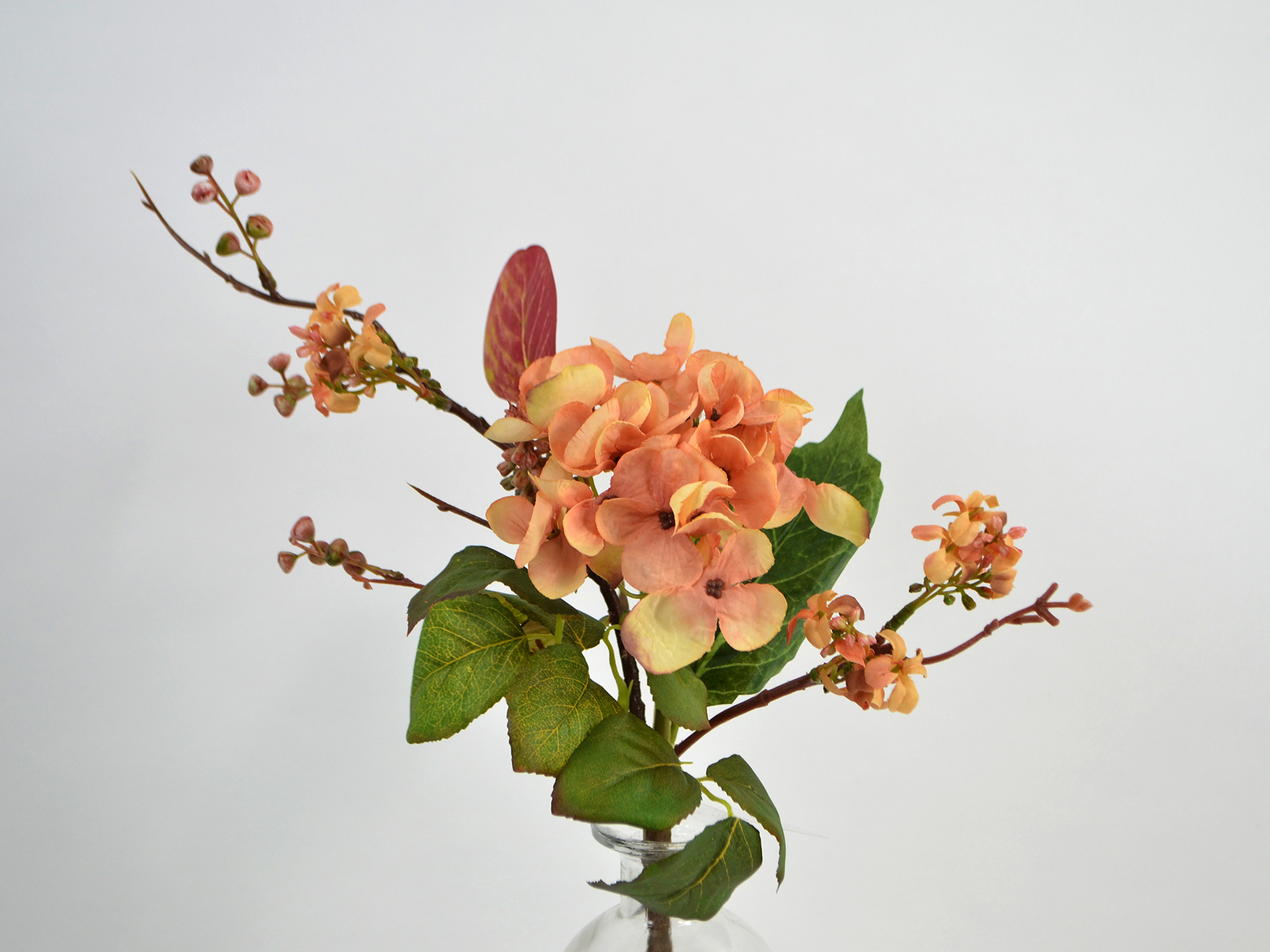 Blüten-Beeren-Efeu-Pick, 40cm,herbstlich