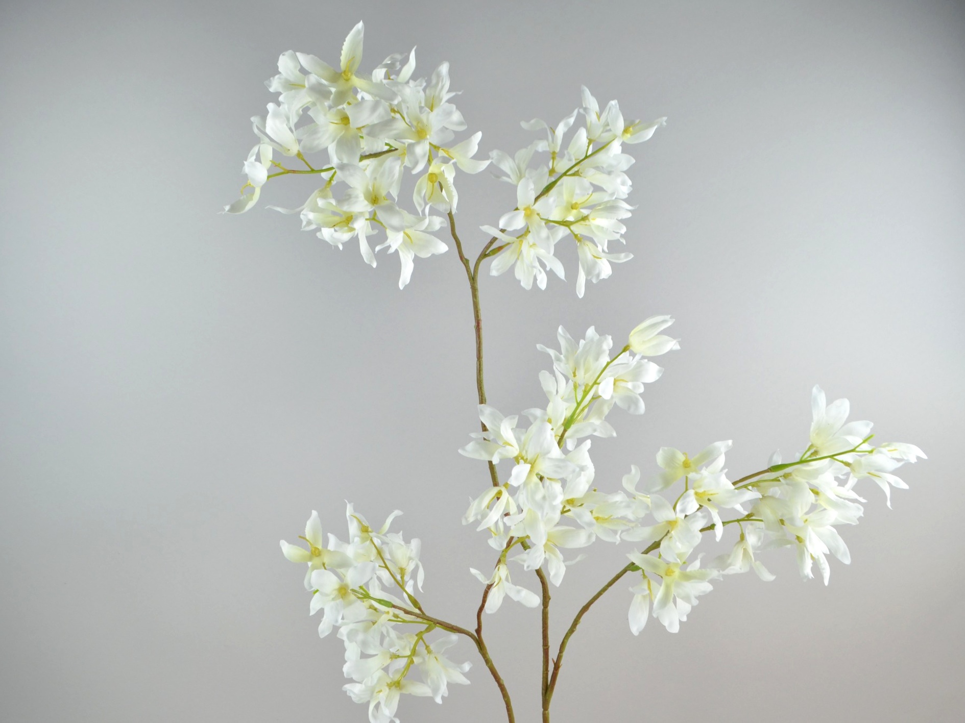 Blütenzweig-Zweig, 112cm, weiß