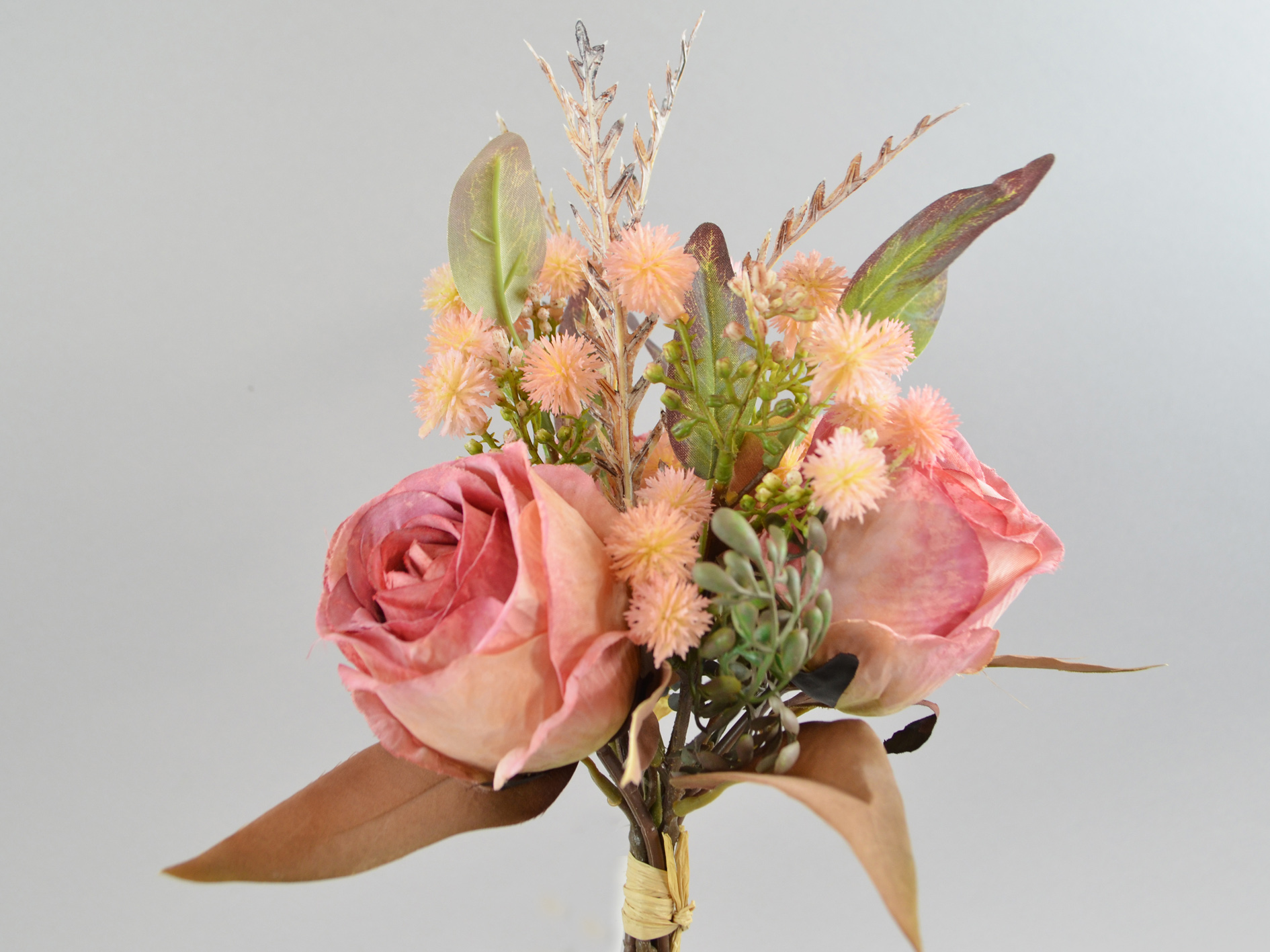 Rose mix bundle, 38cm, pink