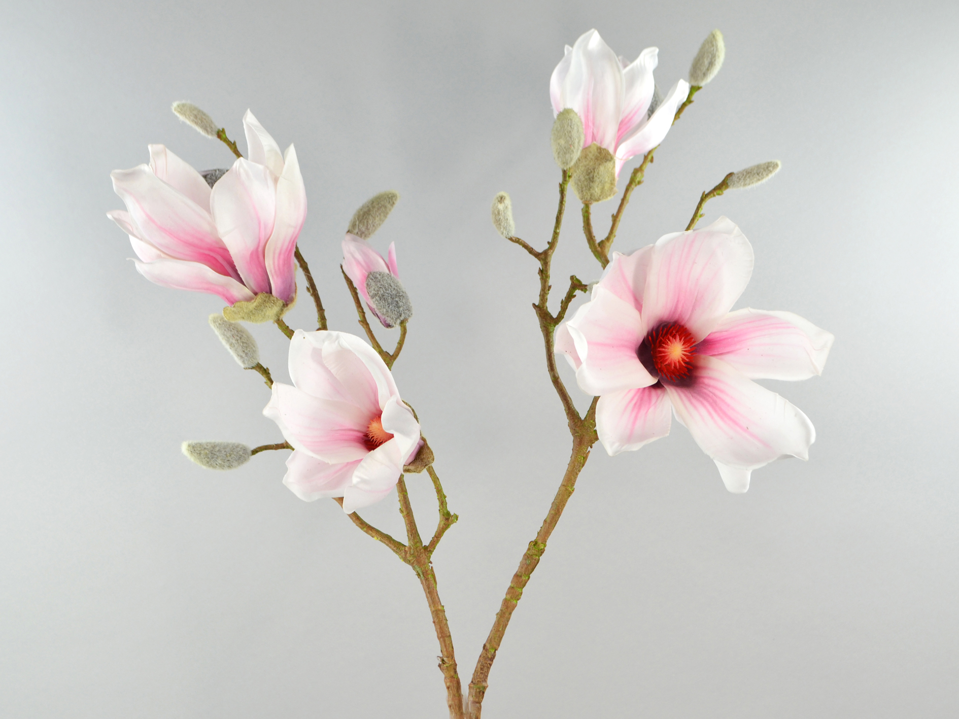 Magnolia branch, 96cm, pink